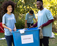 Encourage community-building with a serve-a-thon as a fundraising idea for nonprofits.