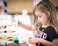 An art auction is one of our top fundraising ideas for kids to show off their creativity.