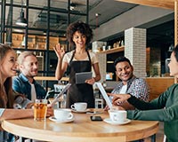 Restaurant night is one of our top fundraising ideas for kids.