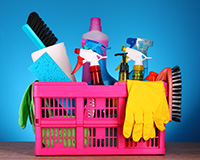 Offering cleaning services is a great addition to your list of inexpensive fundraising ideas.
