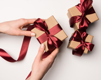 A gift wrapping fundraiser is a quick fundraising idea that’ll likely produce a good amount of revenue.
