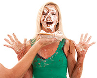 A pie-in-the-face fundraiser is an easy fundraising idea for generating revenue and support.