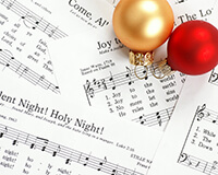 Consider Christmas caroling as a fun holiday church fundraiser.