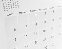 Custom calendars are a good church fundraising idea to keep your church top of mind year-round.