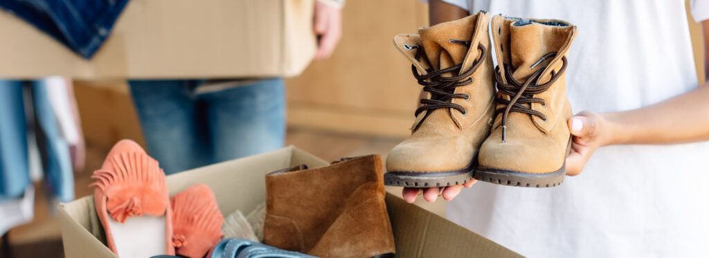 Donate shoes to make shoes last longer