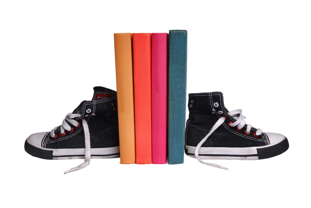 sneaker bookends