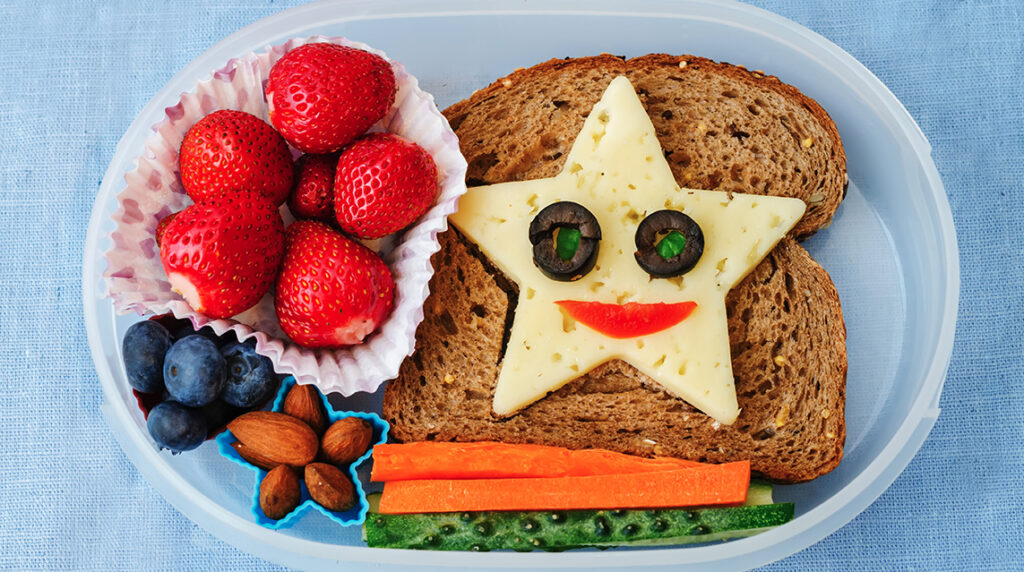 Check out these ideas for healthy snacks for kids at school.