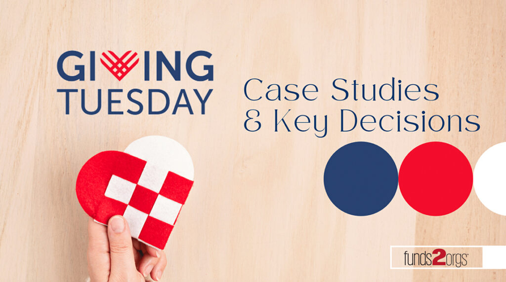 Find our five essential things that you should consider for Giving Tuesday. Read about it in our article and also listen to the webinar.