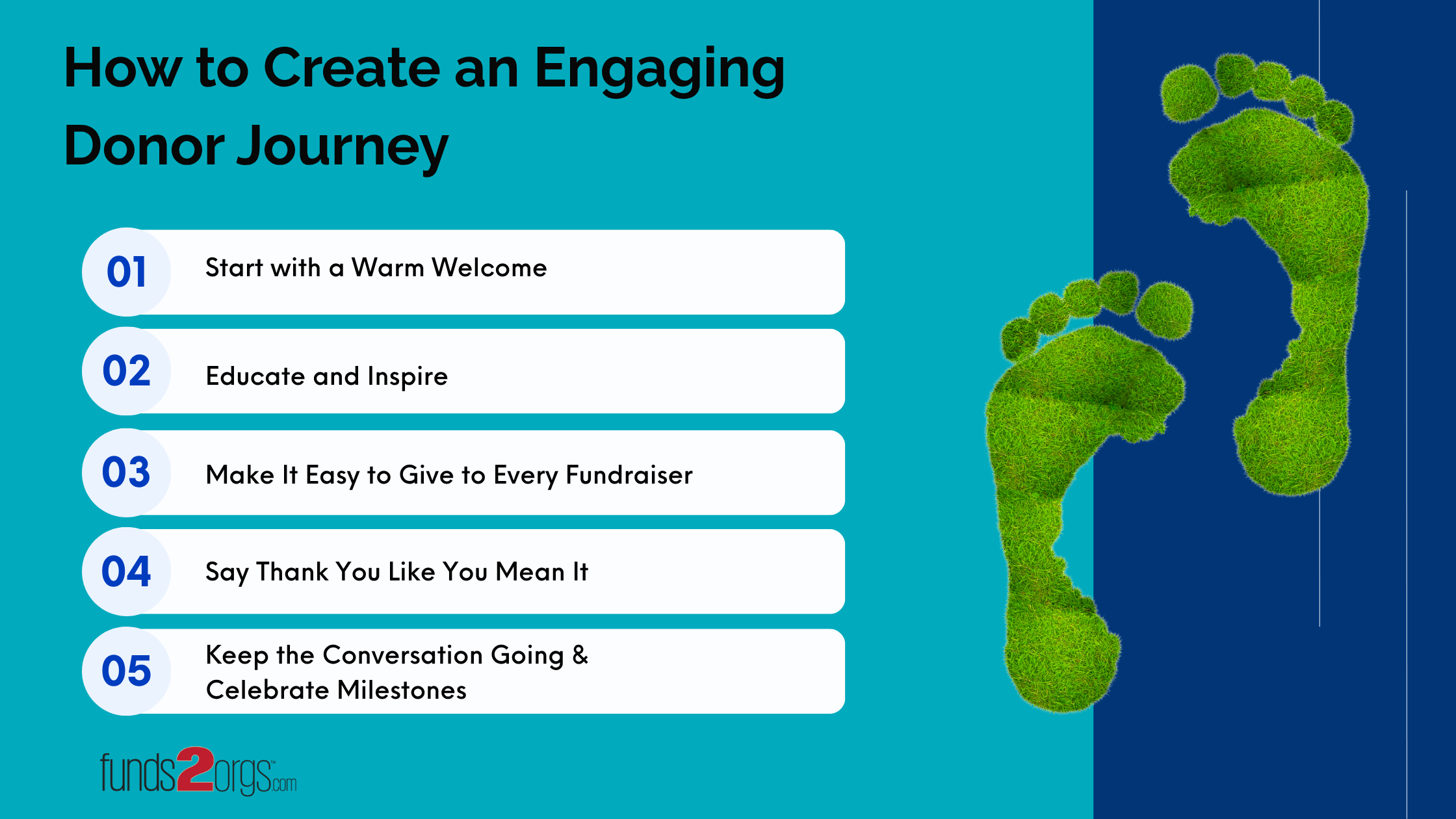 Ideas to help you create a donor journey